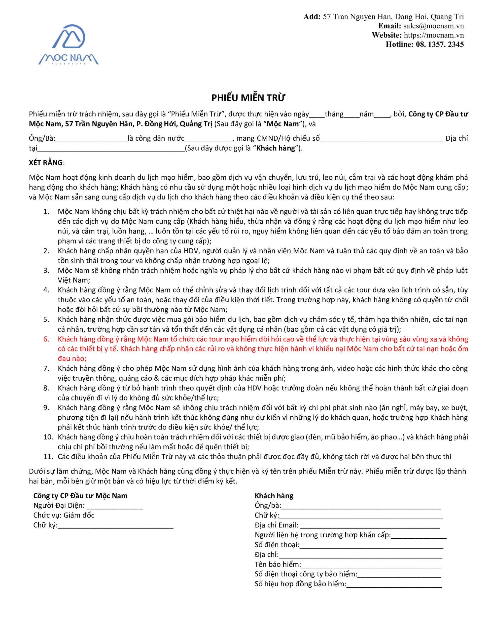 Miễn trừ trách nhiệm 1 Phieu mien tru trach nhiem TV scaled