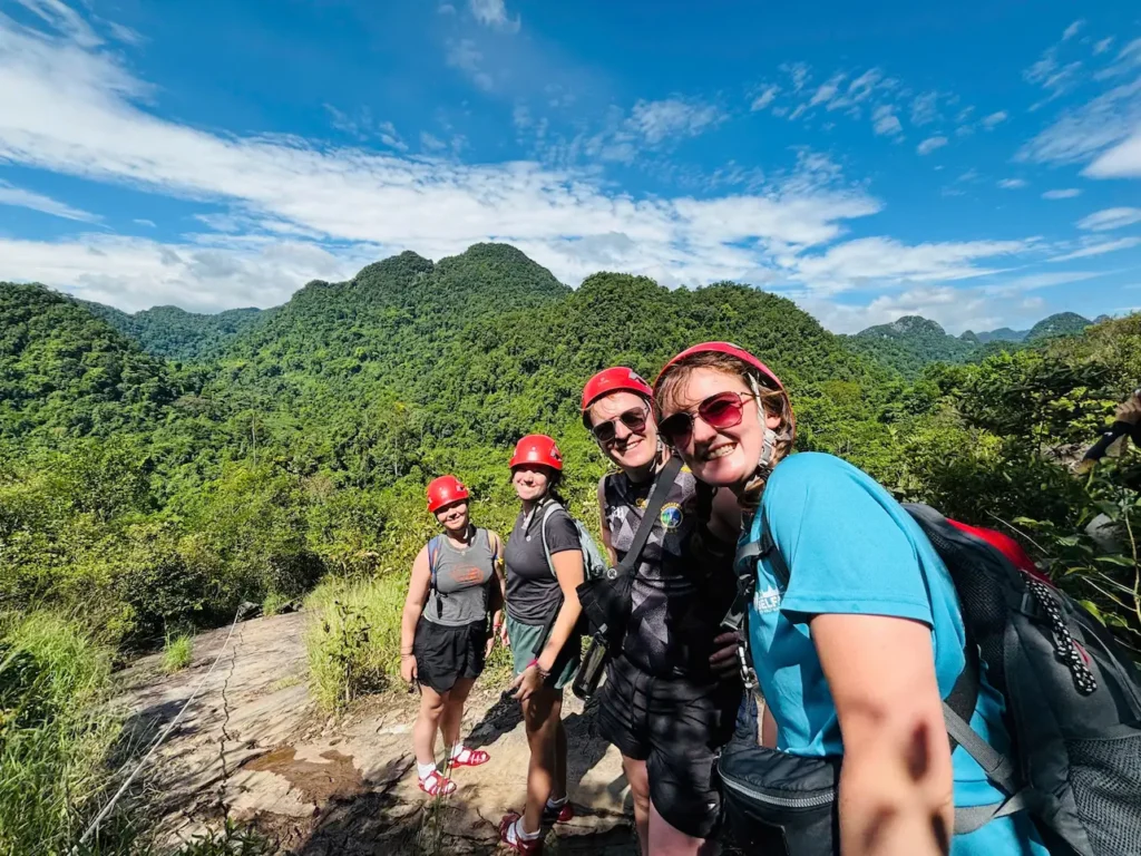 Abandoned valley in dry season Phong Nha, Vietnam